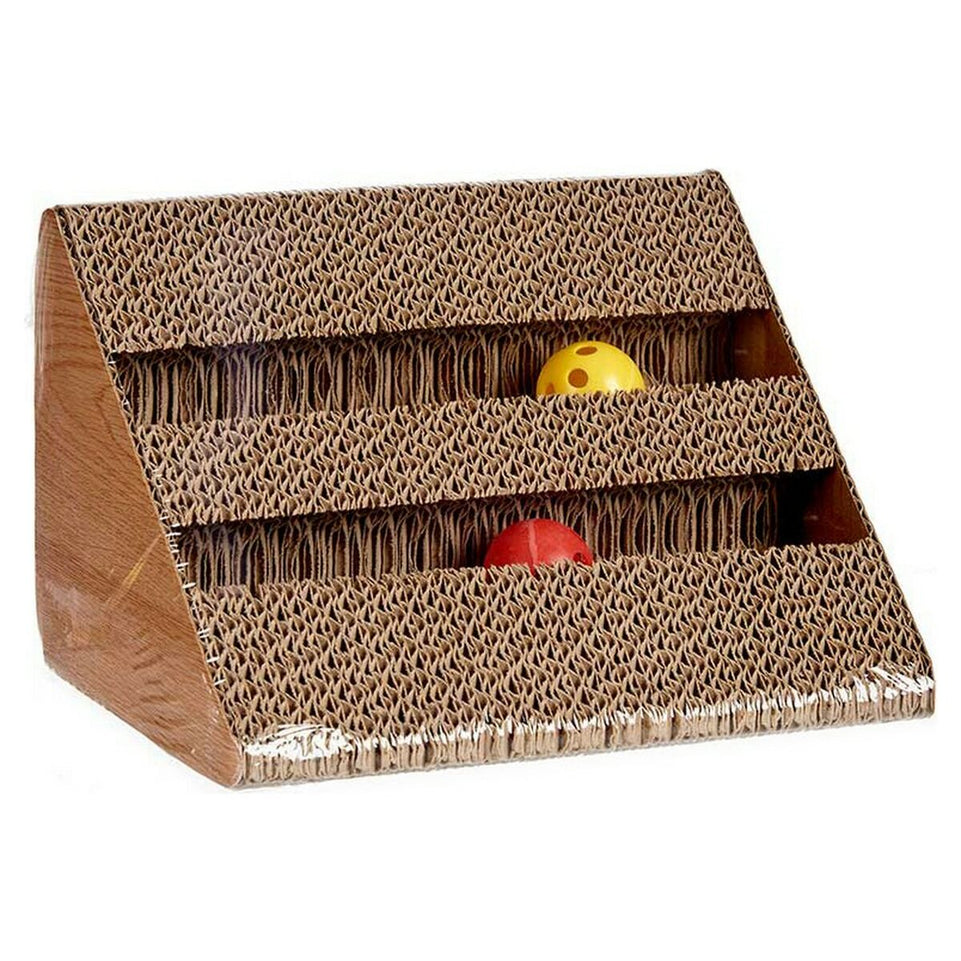 Krabpaal voor Katten Bruin (16,5 x 16,5 x 26,5 cm)