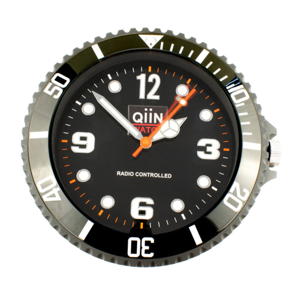 Horloge Uniseks Qiin QN-WC-BK-DCF (Ø 28,5 mm)