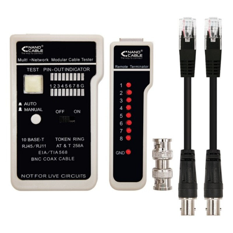 Stevige UTP-netwerkkabel categorie 6 RJ11/RJ12/RJ45, coaxial NANOCABLE 10.31.0303