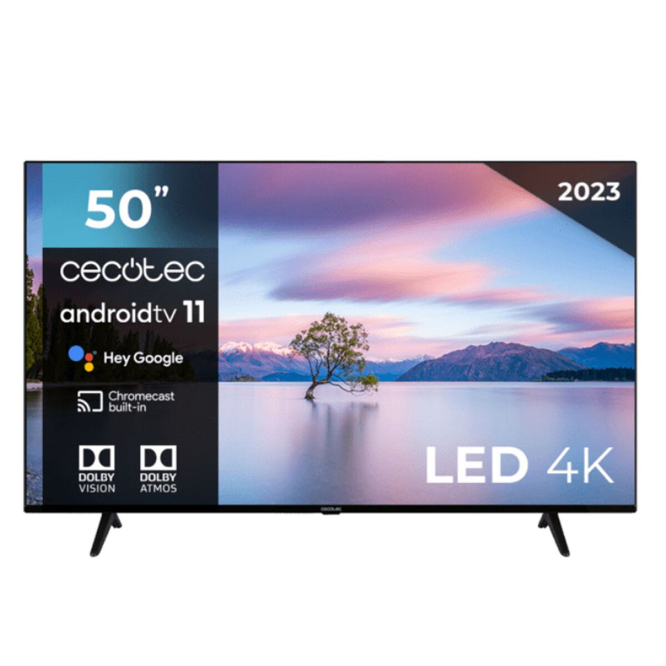 Smart TV Cecotec A1 series ALU10050 Zwart 50" 50 Hz LED 4K Ultra HD