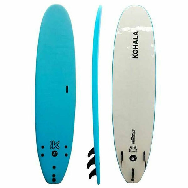 Surfplank Soft 8' Blauw Rigide