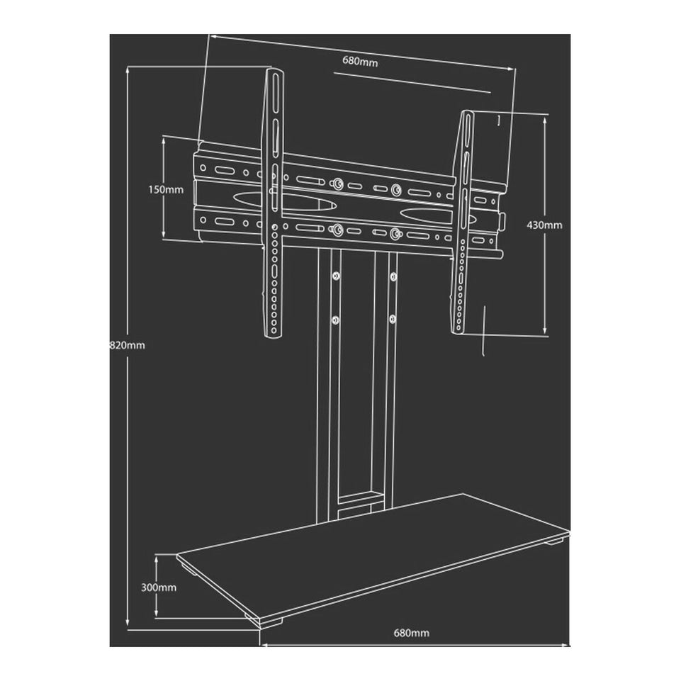 TV houder TM Electron 32"-65" 50 kg