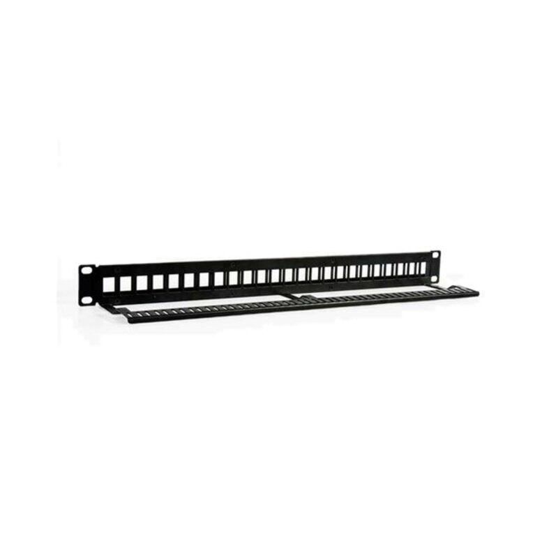 Patch Panel 24 UTP-Poorten Categorie 6 2LAN ARAP19C24VAC 19"