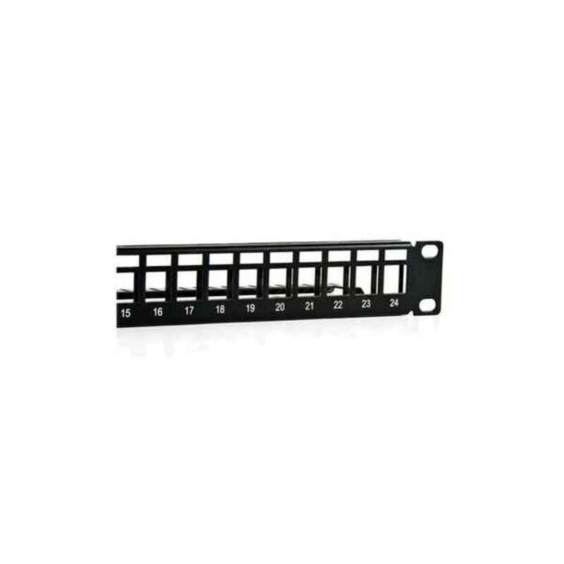 Patch Panel 24 UTP-Poorten Categorie 6 2LAN ARAP19C24VAC 19"