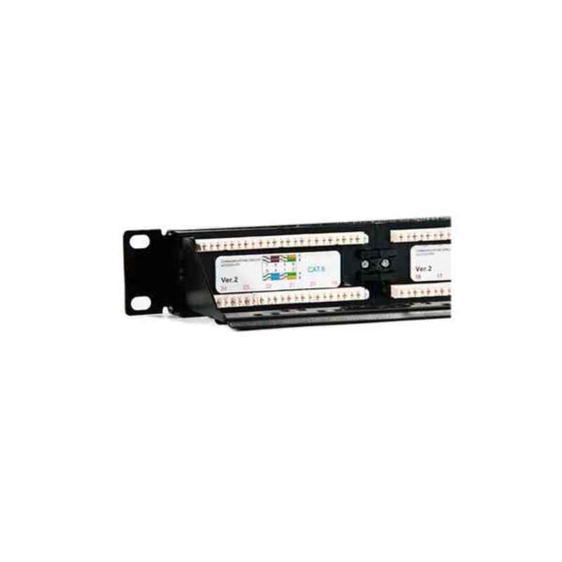 Patch Panel 24 UTP-Poorten Categorie 6 2LAN ARAP19C624UTP 19"