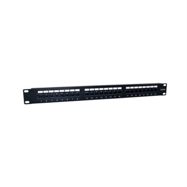 Patch Panel 24 UTP-Poorten Categorie 6 2LAN ARAP19C6A24UTP 19"