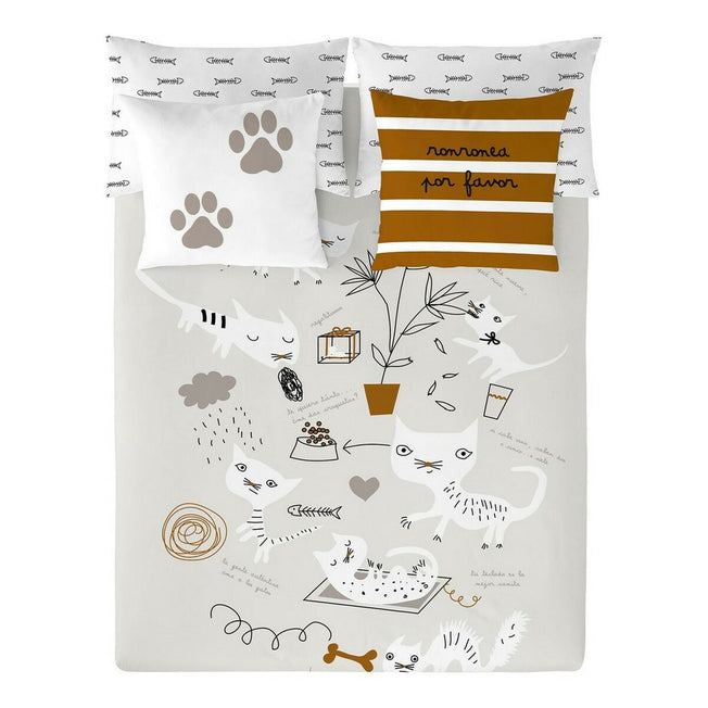 Noorse hoes Panzup Cats Bed van 135/140 (220 x 220 cm)