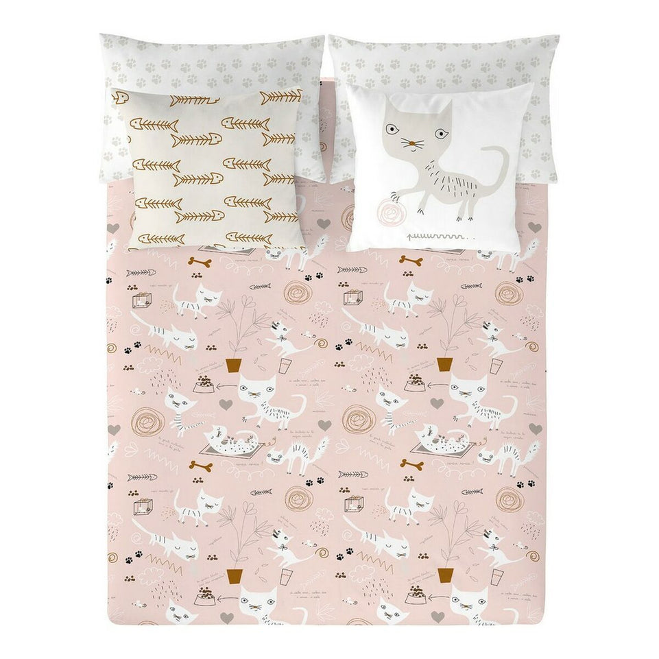 Noorse hoes Panzup Cats Bed van 135/140 (220 x 220 cm)