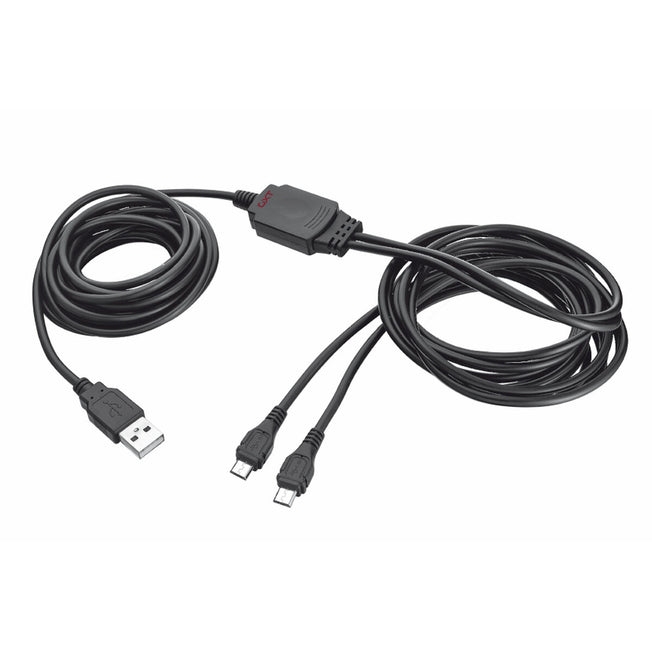 Kabel USB naar micro-USB Trust GXT 222 Zwart