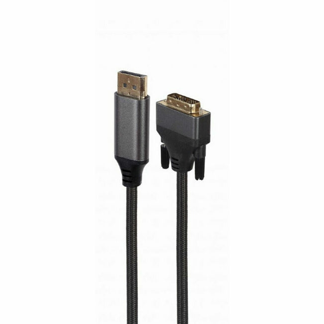 Adapter DisplayPort naar DVI GEMBIRD CC-DPM-DVIM-4K-6 (1,8 m) 4K Full HD