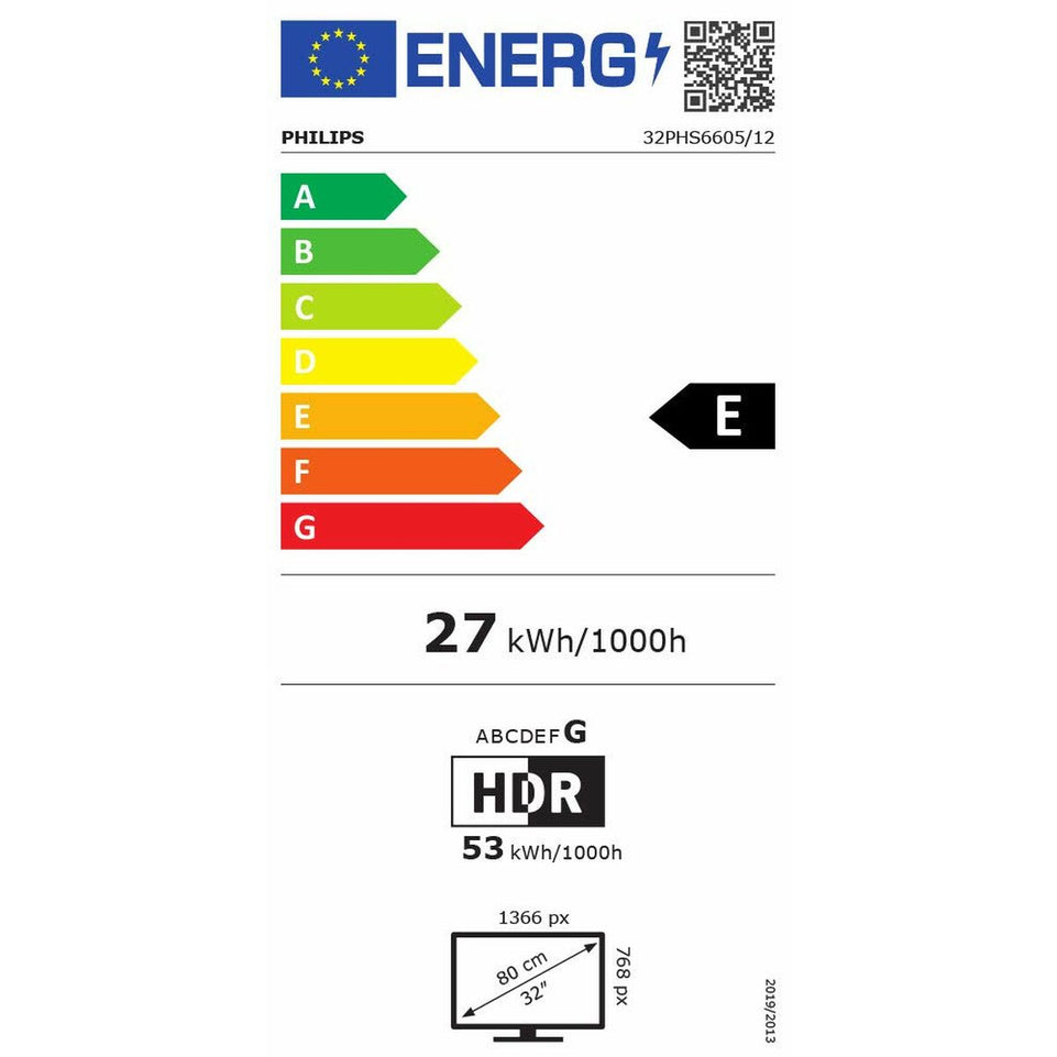 Smart TV Philips 32PHS6605/12 32" HD LED WIFI 32" HD LED