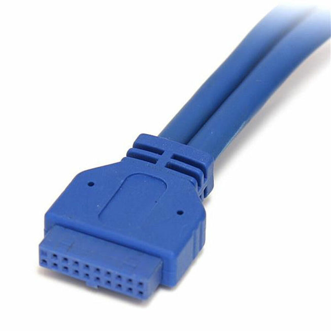 USB-kabel Startech USB3SPNLAFHD         IDC USB A Blauw