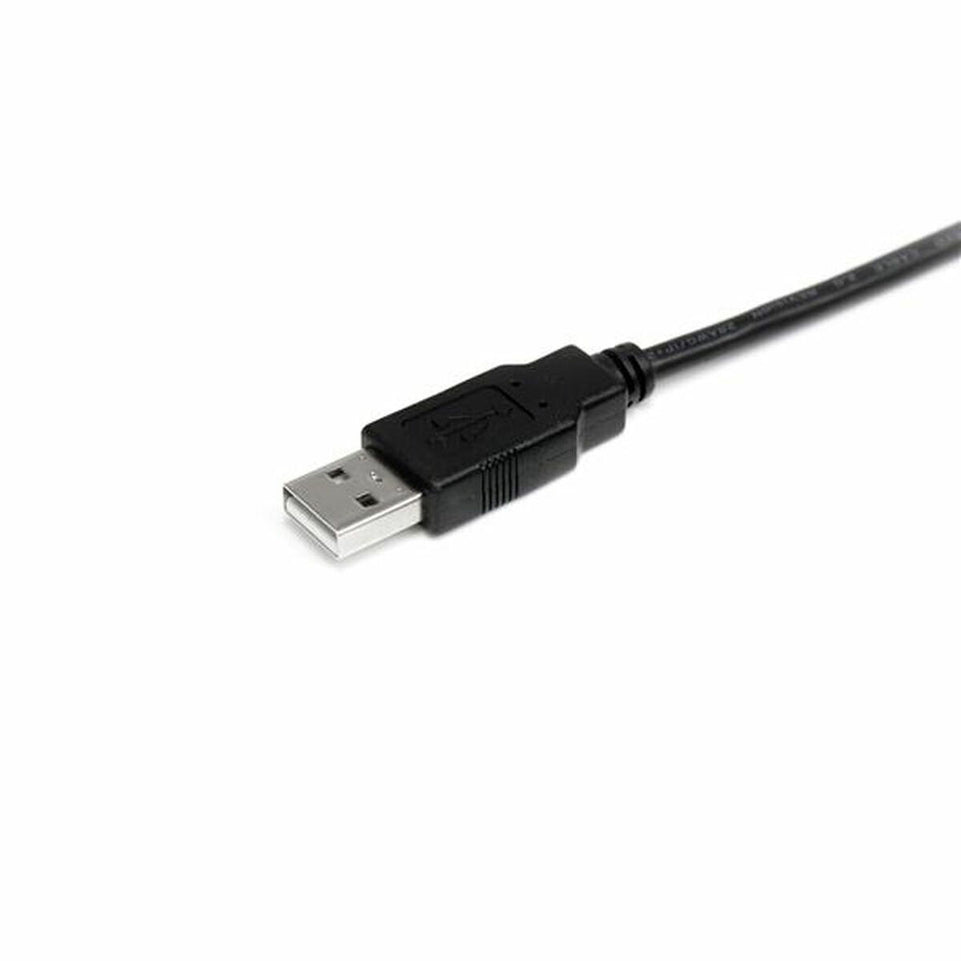 USB-kabel Startech USB2AA1M             USB A Zwart