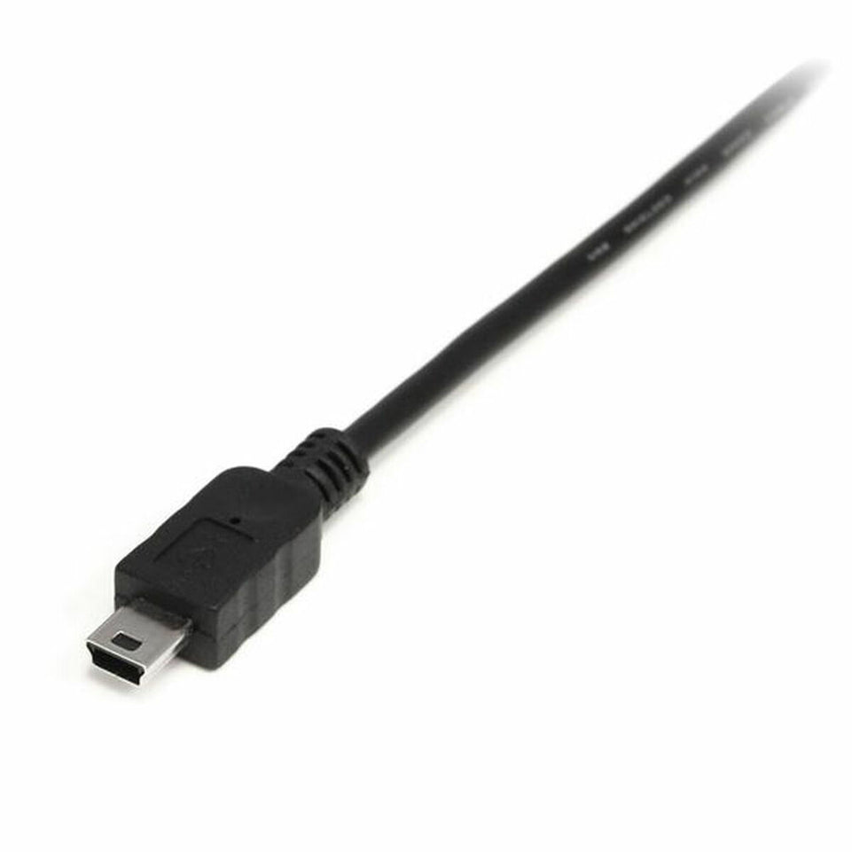 Kabel Micro USB Startech USB2HABM50CM         USB A Mini USB B Zwart