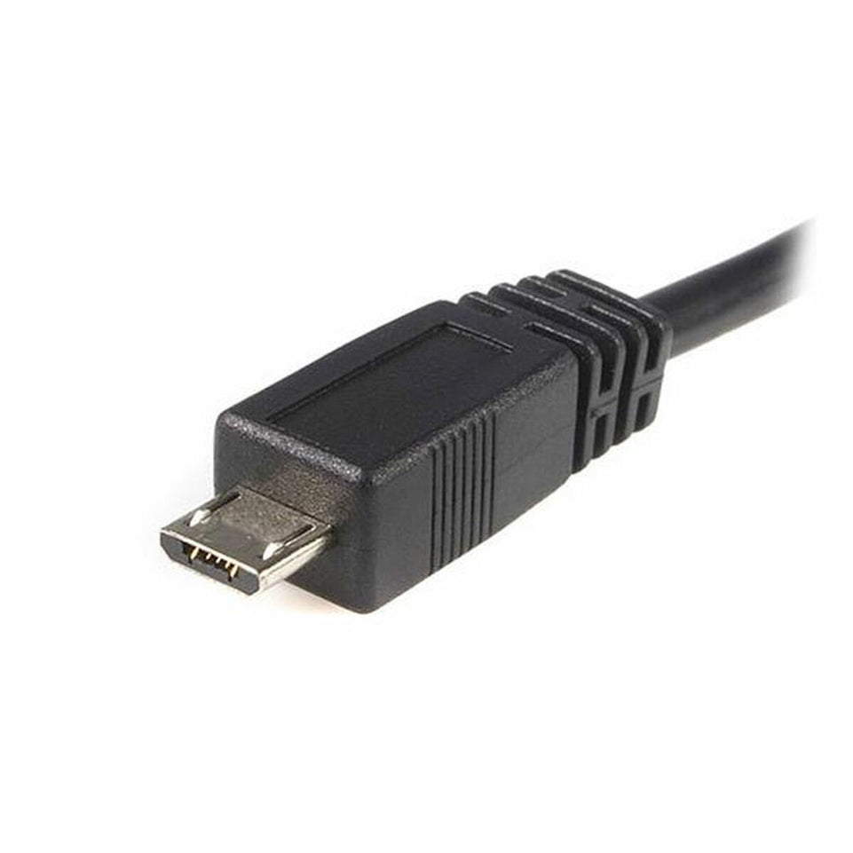 Kabel Micro USB Startech UUSBHAUB50CM         USB A Micro USB B Zwart