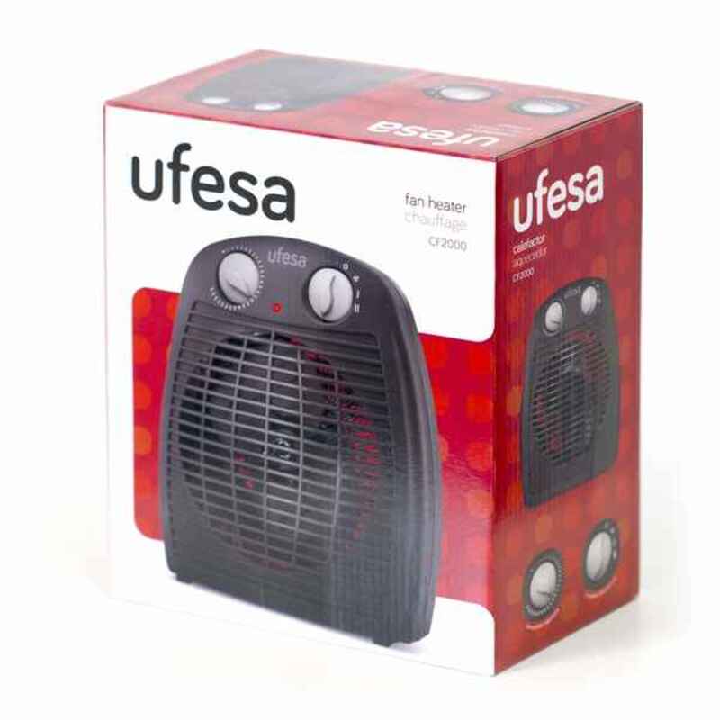 Verticale verwarming UFESA CF2000 Zwart 2000W