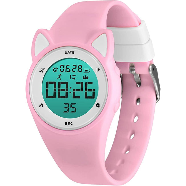 Horloge Kinderen Roze Kat (Refurbished A)