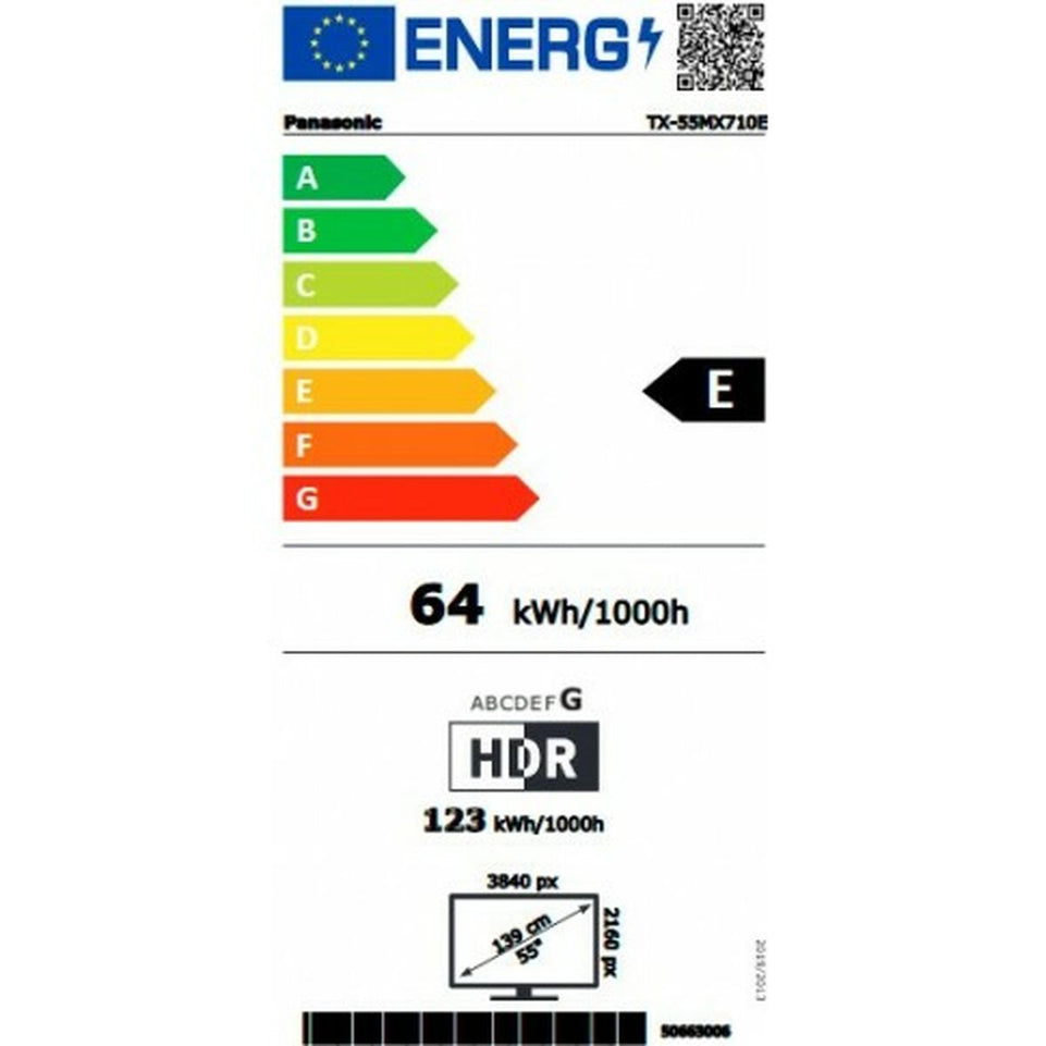 Smart TV Panasonic TX55MX710 55" 4K Ultra HD LED HDR10