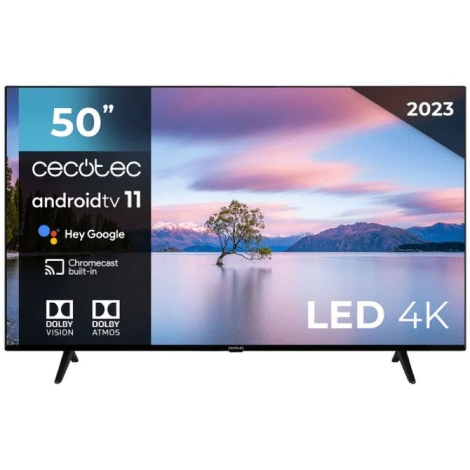 Smart TV Cecotec A1 Series ALU10050 Zwart 50" 50 Hz