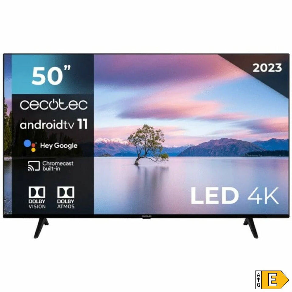 Smart TV Cecotec A1 Series ALU10050 Zwart 50" 50 Hz