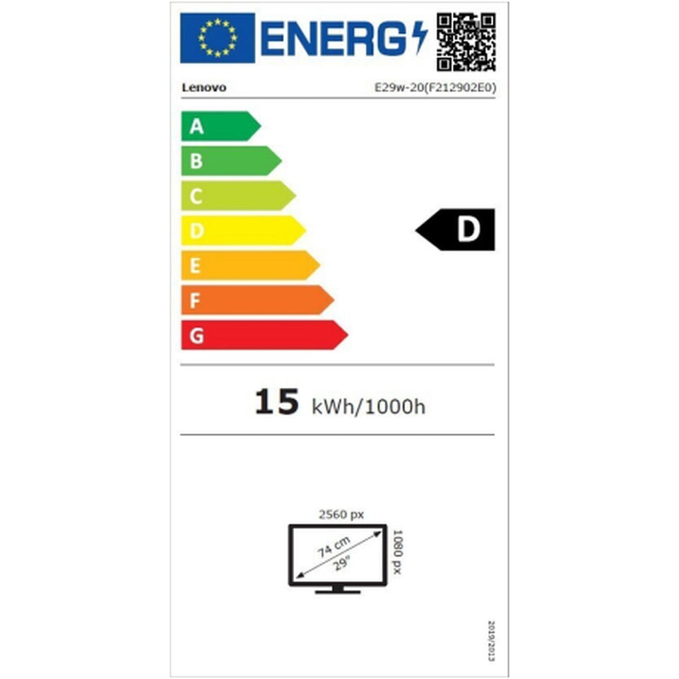 Monitor Lenovo 62CEGAT3EU 29" LED IPS 50-60  Hz