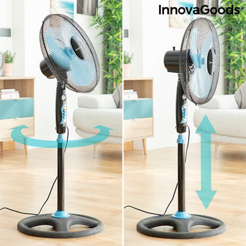 Staande ventilator InnovaGoods Pedestal Fan Ø 40 cm 50W 50 W (Refurbished C)