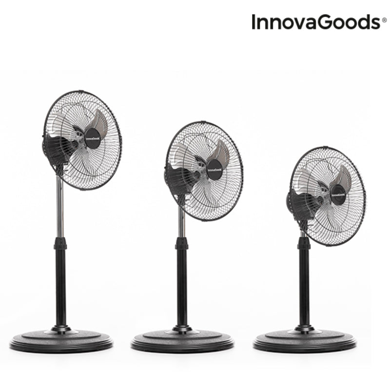 Staande ventilator InnovaGoods Zwart 60 W (Refurbished B)