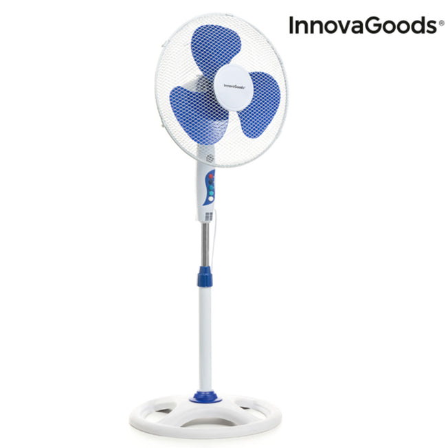 Staande ventilator InnovaGoods IG814250 Blauw 50 W (Refurbished C)